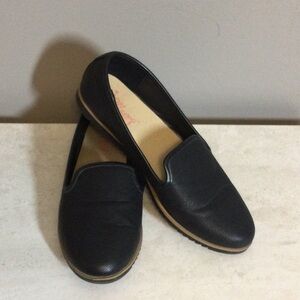9M Jellypop Black Slip-On Loafers